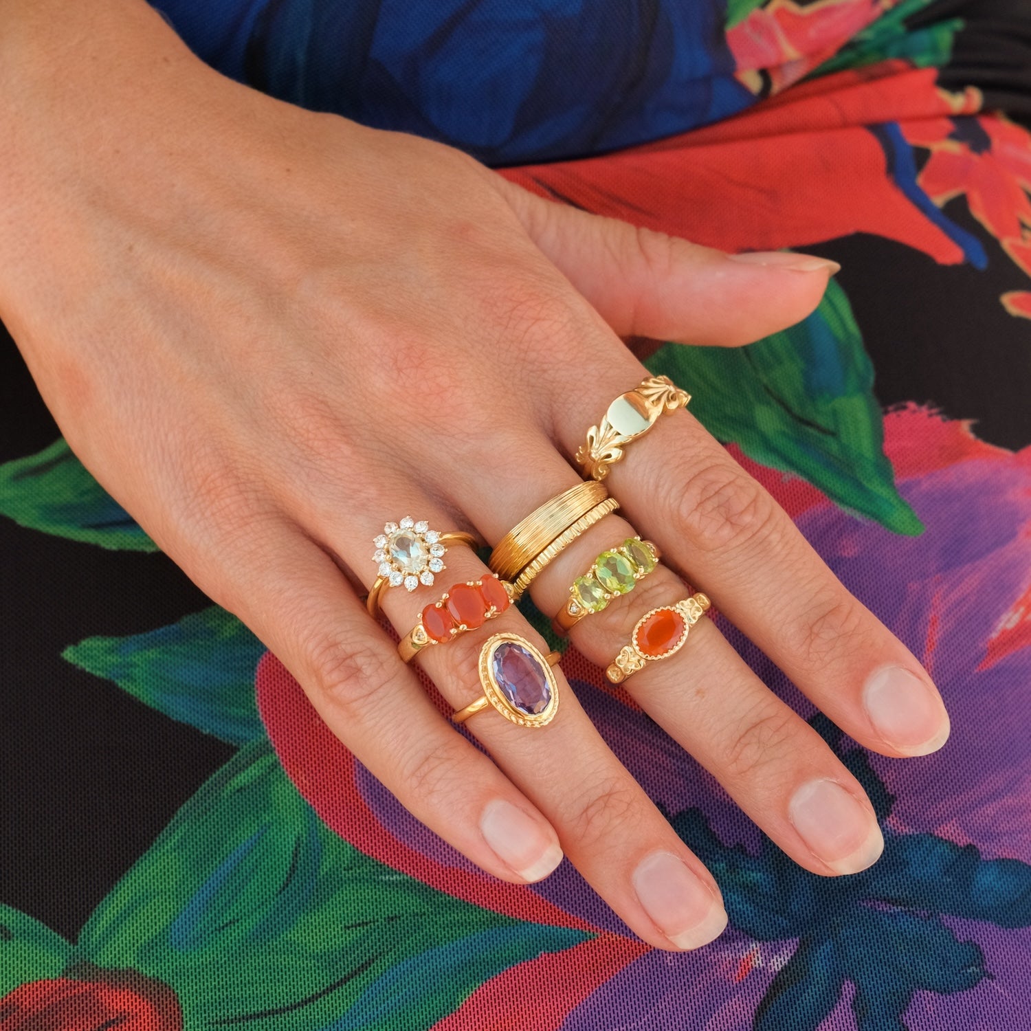 Bohemian Signet ring