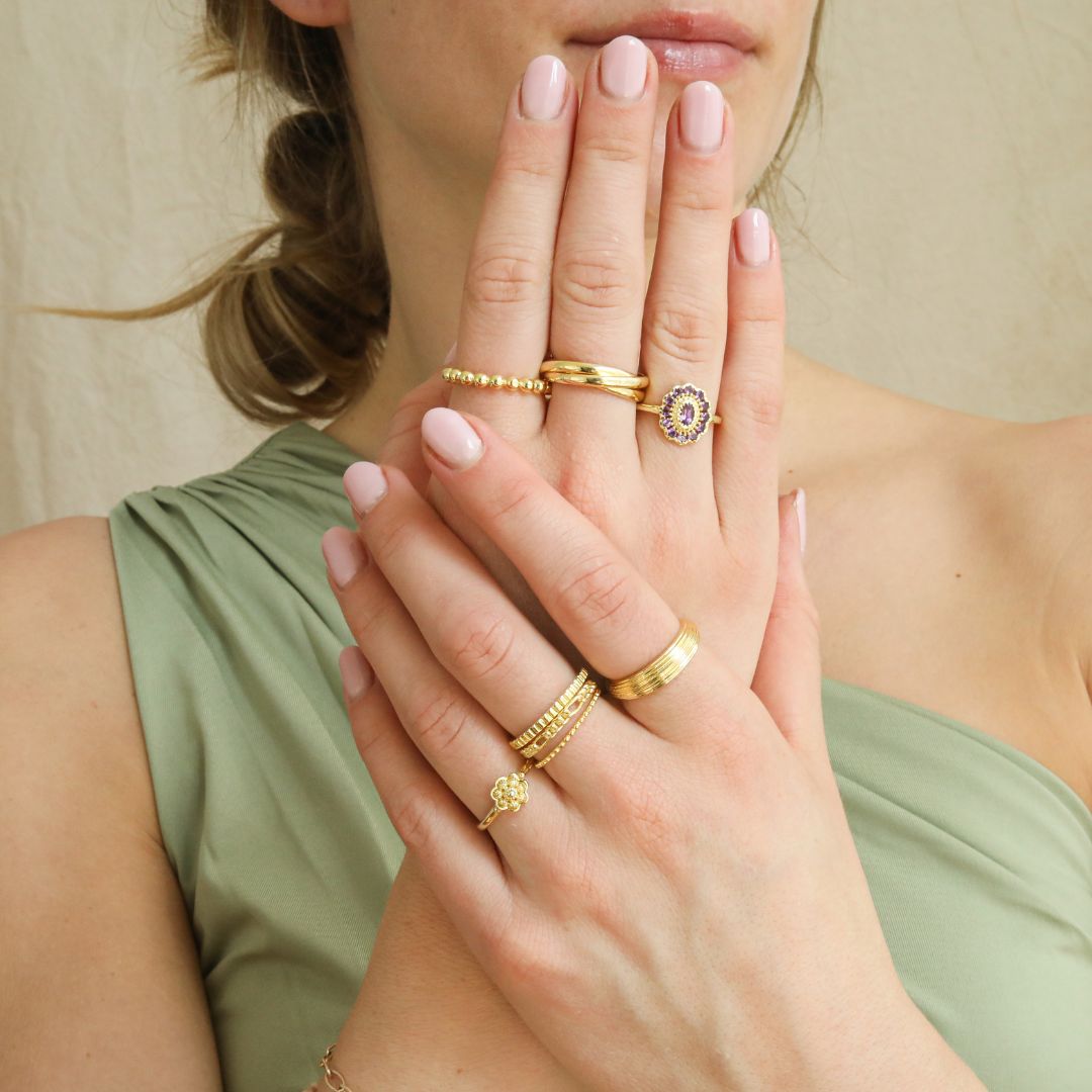 Eternity Disc Stacking Ring